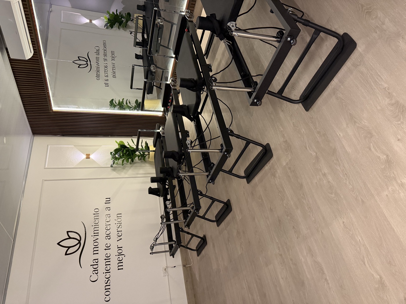 Salón de Pilates Reformer de ALMA Wellness Center